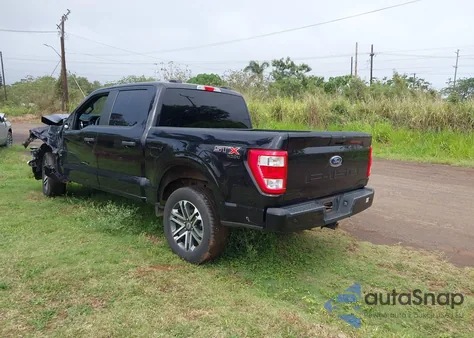 2022 Ford F-150 Xl из США, поврежденный, VIN 1FTFW1E52NKD42015